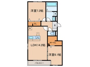 仮)エテルノ塚口の物件間取画像